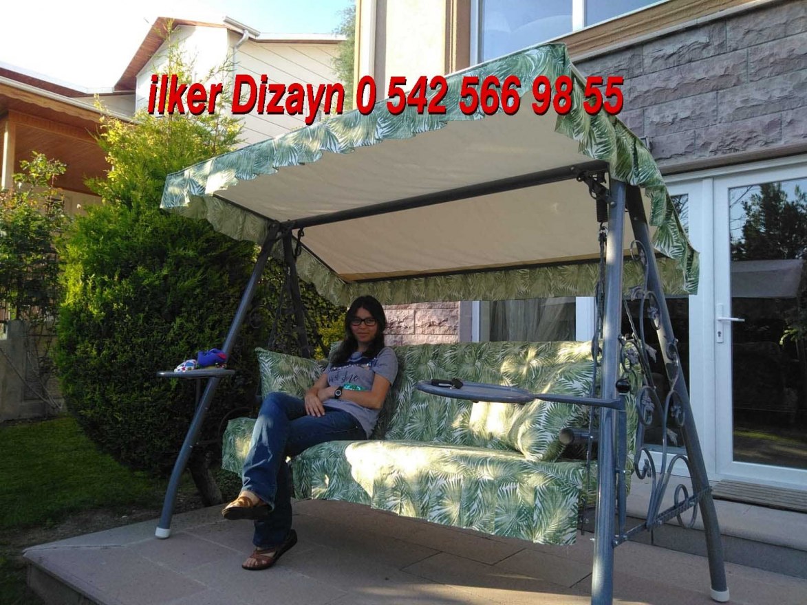 sağlam ferforje bahçe salıncağı Ankara
