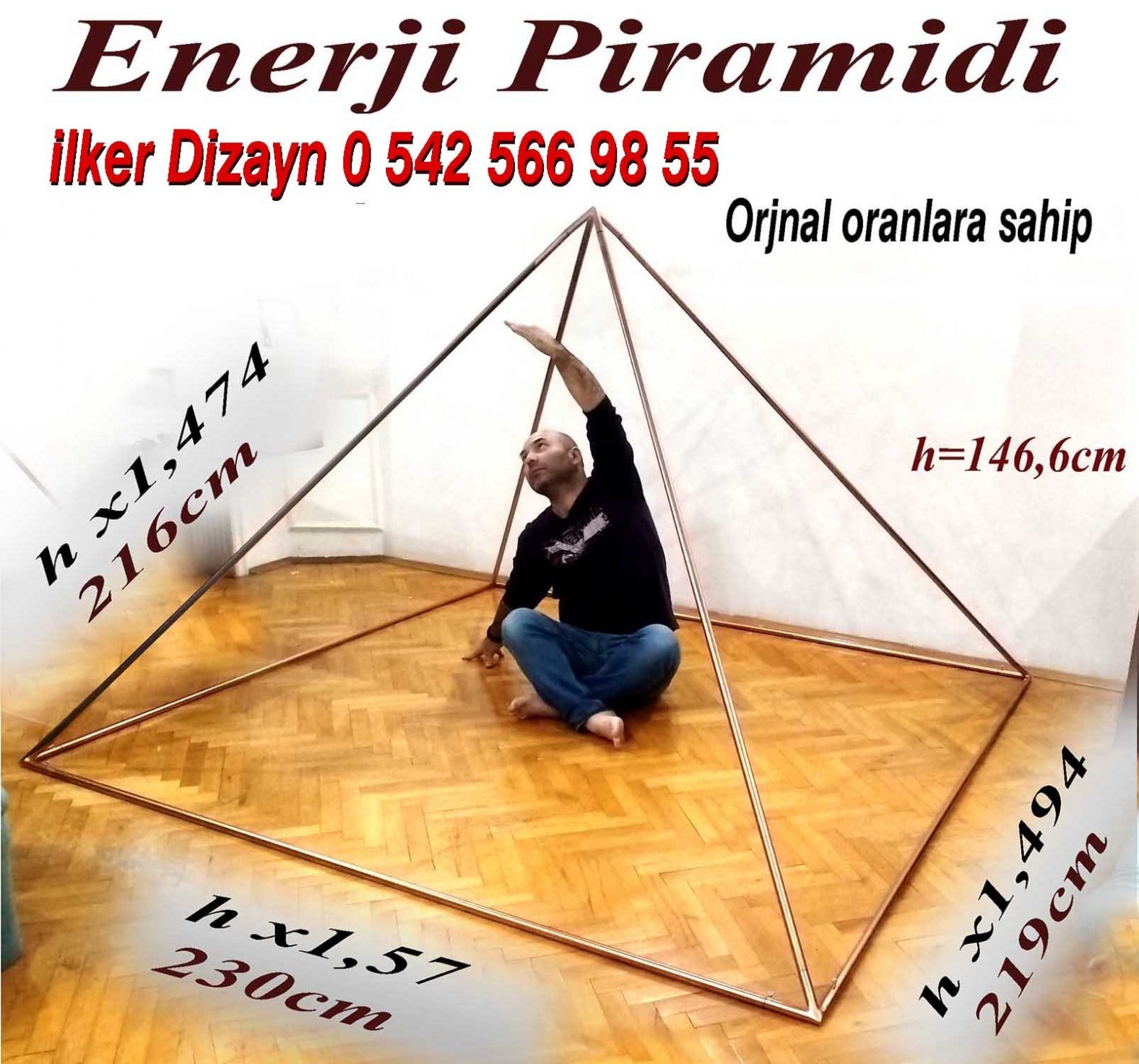 Enerji piramidi, yoga piramidi, meditasyon enerji piramit