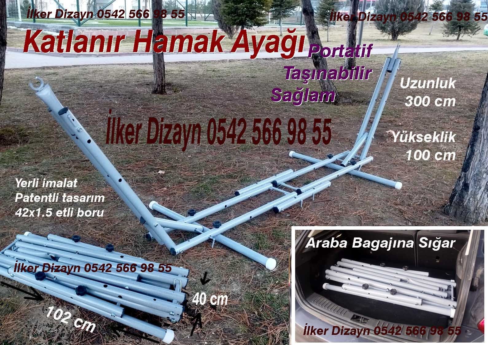 Katlanır Hamak Ayağı