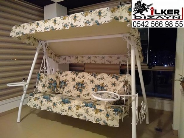 sağlam ferforje bahçe salıncağı Ankara