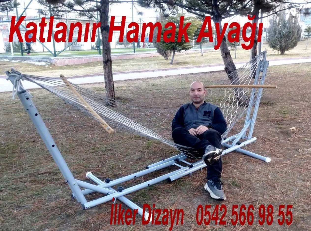 katlanır hamak ayağı
